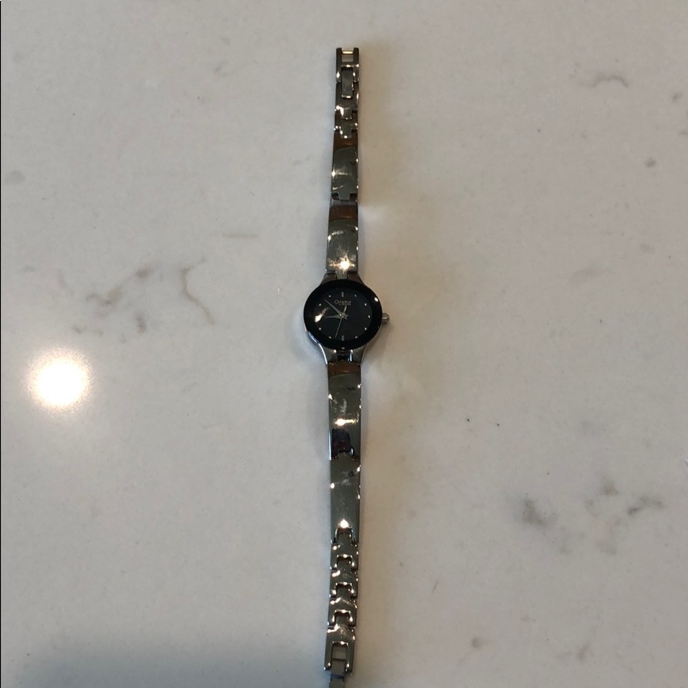 Silver watch